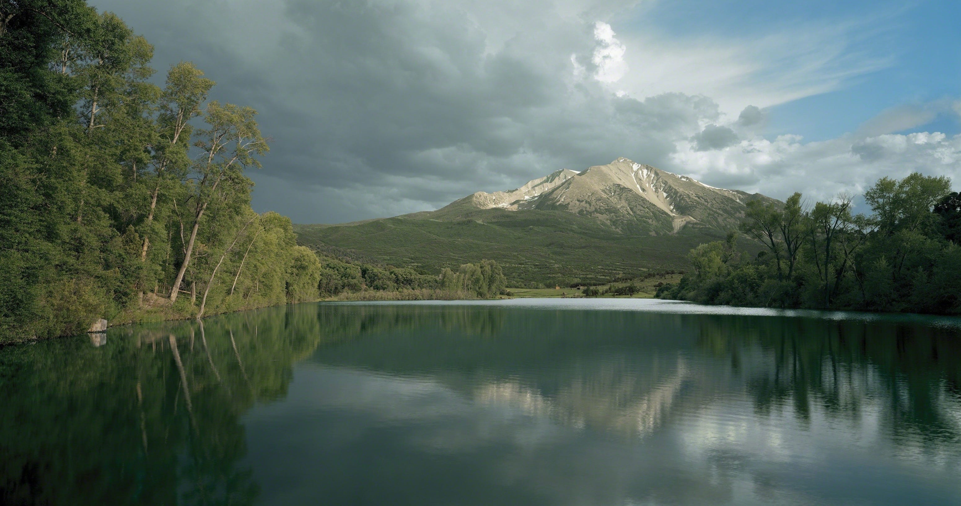 Clifford Ross  Mountain IV  2004  Archival chromogenic color print  139,7 x 236,2 x 6,35 cm